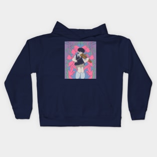 Omori fanart Kids Hoodie